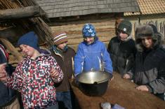 Skautské zimní vaření 2012